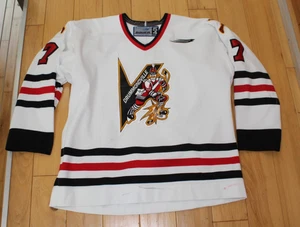 1999-2002 DRUMMONDVILLE VOLTIGEURS #7 KASZAP QMJHL CHL HOCKEY JERSEY 54 BAUER - Picture 1 of 20