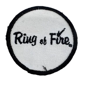 Vintage Ring Of Fire Johnny Cash Patch - Picture 1 of 3