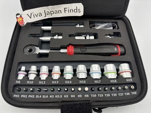 Vessel 400ER3-1M Cordless Electric Slim Ratchet Set Free Ship except US/Canada - Picture 1 of 23