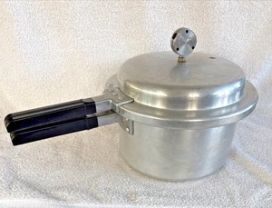 Vintage Mirro Matic Schnellkochtopf 4 Quart 394 mit Jiggler Rezepten und Handbuch - Bild 1 von 21