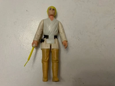 Vtg 1977 Luke Skywalker Yellow Saber Complete Action Figure - Kenner Star Wars - image 1 of 4