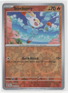 Pokemon Stellar Crown - 026/142 Scorbunny Reverse Holo - Imagen 1 de 1
