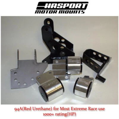 Kit de montagem Hasport para trocas de motor da série J no 88-91 Honda Civic/ CRX, 94A - Imagem 1 de 2