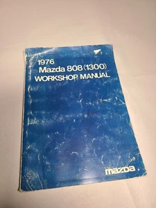 1976 MAZDA 808 (1300) WORKSHOP MANUAL, JAPAN - Foto 1 di 10