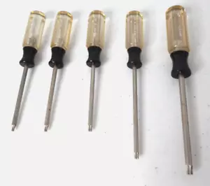 Husky 5 Pc Torque Torx Star Driver Set T10, T15, T20, T25, T30 - Picture 1 of 19