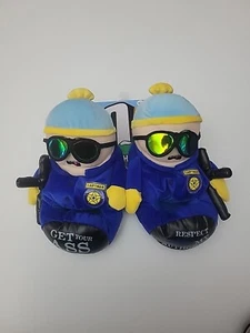 2006 South Park Slippers Officer Cartman Respect My Authority Medium 9-10 NEW - Picture 1 of 6