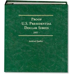 Littleton Album LCA71 Presidential Dollar Proof 2007-2016 ARCHIVAL QUALITY Book - Picture 1 of 5