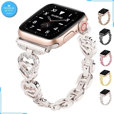 For Apple Watch Series SE 7 6 3 5 Ultra 2 8 9 Women Luxury Formal Accessories - Изображение 1 из 4