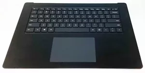 Microsoft Surface Laptop 4 15" 1953 Palmrest Keyboard Touchpad Black M1114274 - Picture 1 of 2