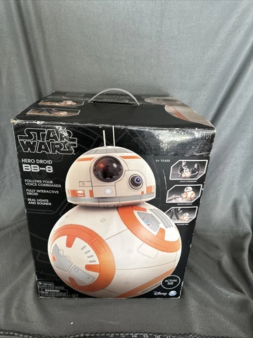 SpinMaster Star Wars- Hero Droid BB-8 - REMOTE - WORKS. With Box Cover