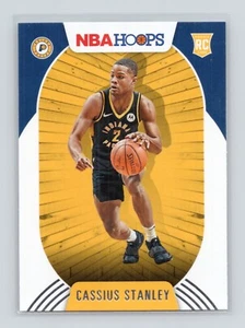 2020-21 Panini NBA Hoops #215 Cassius Stanley (RC) - Indiana Pacers - Picture 1 of 2