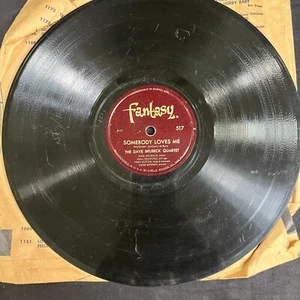 78RPM Fantasy Dave Brubeck - Crazy Chris / Somebody Loves Me - Picture 1 of 5