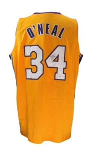 Shaquille O'Neal handsigniertes Los Angeles Lakers maßgeschneidertes Trikot JSA 186812 - Bild 1 von 4
