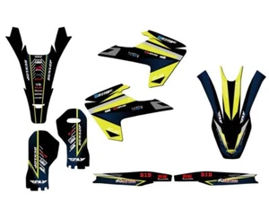 2016-2018 (except 2016 TC 250) TC SURGE Yellow Senge Graphics Kit Compatible - Picture 1 of 10