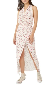 NWT Free People Daria Floral Print Halter Maxi Dress Sz XS and M $128 - Picture 1 of 8