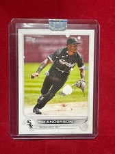 2023 John Rudolph Signed Auto Art Card Tim Anderson Unique 1/1 White Sox