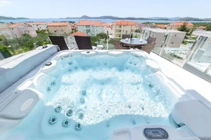 Kroatien Urlaub Vodice ⭐️⭐️⭐️⭐️ Ferienwohnung, Penthouse, Privat Jacuzzi⛱⛱⛱ - Bild 1 von 24