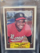 ⚾️1990 Procards Birmingham Barons Frank Thomas #1116 Pre Rookie RARE!⚾️