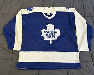 Vintage Toronto Maple Leafs Jersey CCM G/L Hockey - Picture 1 of 7