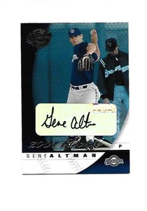 Donruss Clase de 2001 automático #140 Gene Altman RC (Cerveceros) 2001 - Imagen 1 de 1
