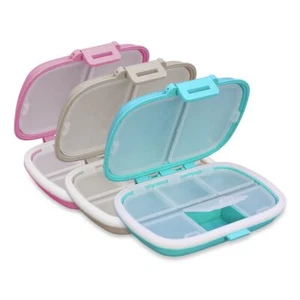 8 Compartments Pill Organizer, Pill Box, Pill Case, Pill Container - Picture 1 of 7