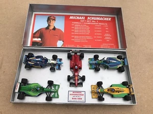 1:43 Minichamps Michael Schumacher Formula 1 1994 1995 Gift Set No1 - Picture 1 of 7