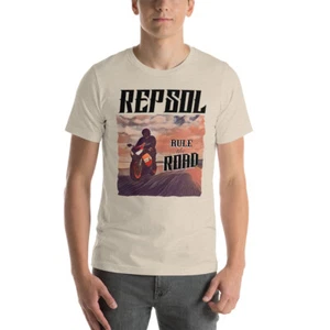 Repsol Rule the Road Kurzarm Unisex T-Shirt - Bild 1 von 4