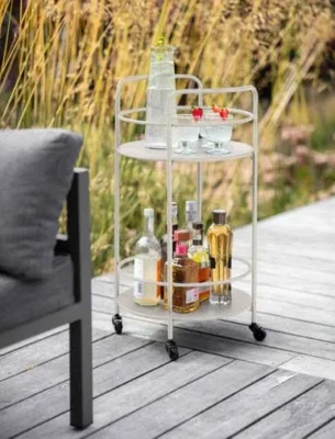 Clay Garden Drinks Trolley - Image 1 of 2