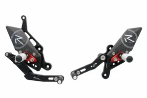 Lightech R Version Yamaha FZ-07 MT-07 Standard Rear Sets Rearsets Foot Pegs - Picture 1 of 1