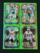 2020 Prizm Football NEON GREEN PULSAR PRIZMS with Rookies You Pick