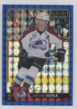 2016-17 O-Pee-Chee Platinum Royal Blue Cubes 64/99 Jarome Iginla #31 HOF