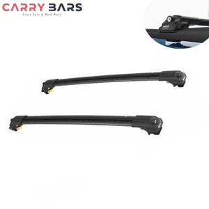 Fit for MERCEDES VIANO (W639) MPV 2003-2014 Roof Rack Cross Bars Black - Picture 1 of 23