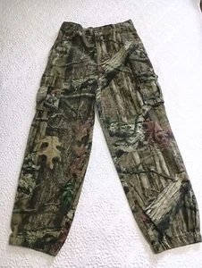 Break-Up Infinity Mossy Oak Camo Cargo Hunting Outdoor Boys Sz XL (14-16) Pants - Picture 1 of 14