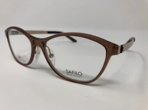SAFILO DESIGN Eyeglasses Frames SA 6021 HFT Brown COLD GLAZE 140mm CR11 - Picture 1 of 10