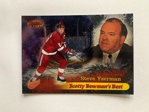 1998-99 Bowman's Best Scotty Bowman's Best #SB7 Steve Yzerman - Red Wings