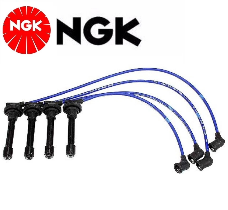 Juego de cables de encendido de bujías NGK para Honda Civic del Sol 1,5 L 1993-1995 Foto 1 de 1