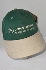 John Deere  Adjustable Hat Cap Green Nothing Runs Like A Deere 2004 Tractorcade 