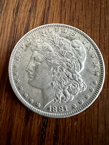 1881 O Morgan Silver Dollar - Picture 1 of 2