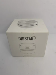 Odistar Desktop Vacuum Cleaner White Mini 360 Office Desk Keyboard Cleaner New  - Picture 1 of 4