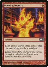 Burning Inquiry - Lightly Played - Magic 2010 - 128 