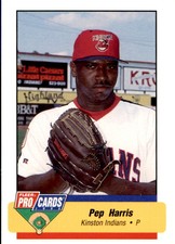 1994 Kinston Indians Fleer/ProCards #2636 Pep Harris Lancaster South Carolina SC