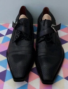 Vintage Jo Ghost Italian Leather Men's 434 Casual Shoes-Size EU43/UK9 - Picture 1 of 7