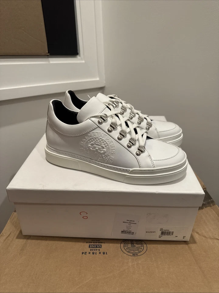 Zapatilla Balmain Designer Blanca Talla 40 S8HC164PVPU Foto 1 de 4