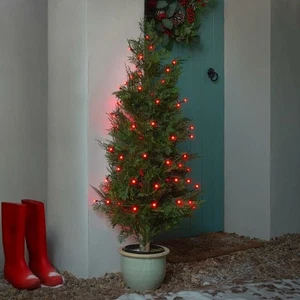 Red berry Christmas fairy 200 LED decorative string lights XMAS outdoor indoor - Picture 1 of 8