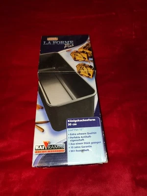 Kaiser La Forme Plus Kastenbackform/Königskuchenform 30 cm (sehr gut) - Bild 1 von 3
