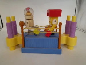 Mattle Spongebob Schwammkopf & Sandy Roboter Boxen Spiel Spielzeug 2004 A31 G763 - Bild 1 von 15