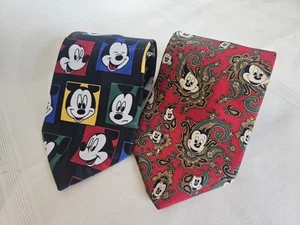Cravatte Balacine Disney Topolino Espressioni Classiche - Foto 1 di 9