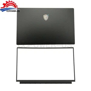 Cache arrière LCD 17,3" MSI GS75 STEALTH MS-17G1 17G2 + lunette avant 3077G1A211 neuf - Photo 1/7