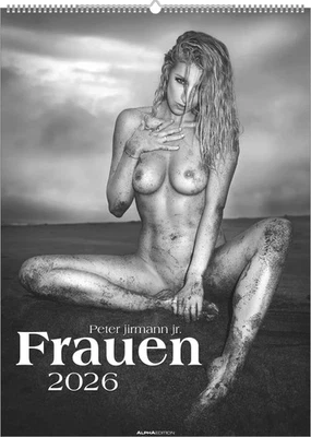 ALPHA EDITION GMBH Frauen - Wandkalender mit 12 schwarz-weiß Fotografien im Format 50x70 | Jirmann