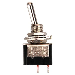 Mini interruptor basculante interruptor con 2 posiciones de conmutación conexión de soldadura 3A encendido/apagado - Imagen 1 de 2